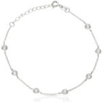 PULSERA PLATA 925MM CHATONES