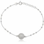PULSERA PLATA 925MM SAN BENITO + BOLAS
