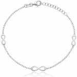 PULSERA PLATA 925MM 3 INFINITOS